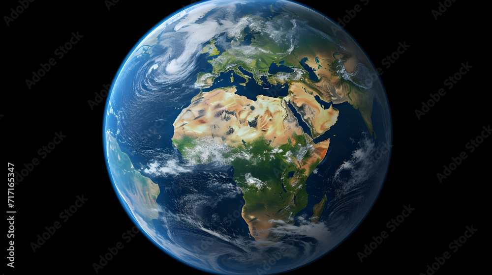 Amazing close up of the planet earth Amazing close up of the planet earth