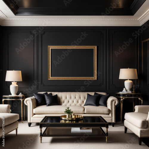 interior design of classic living room  © Albert Galerie