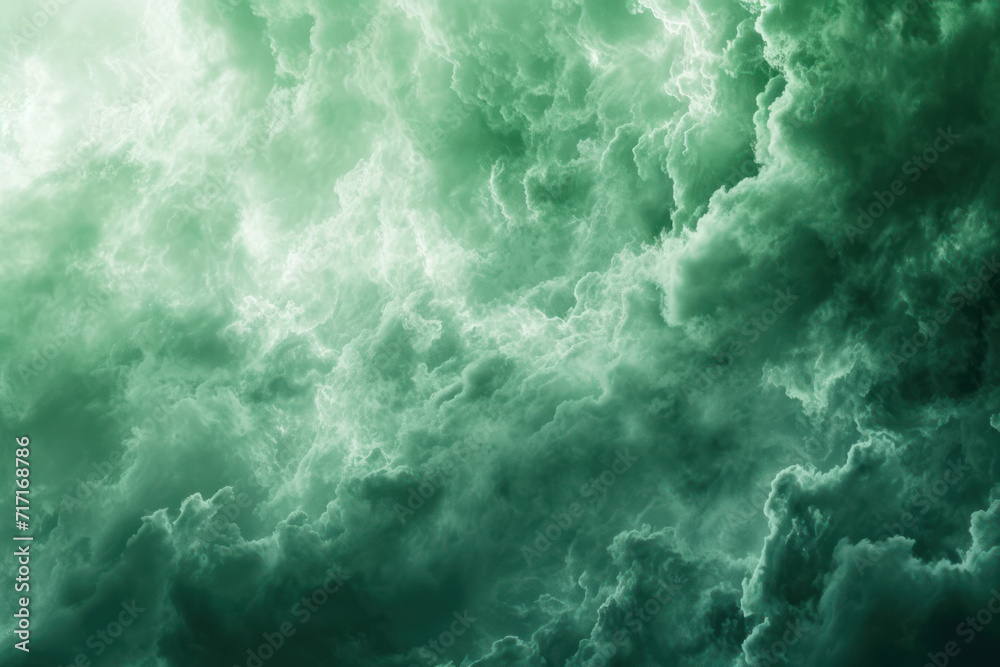 Green Sky Texture Abstract Background