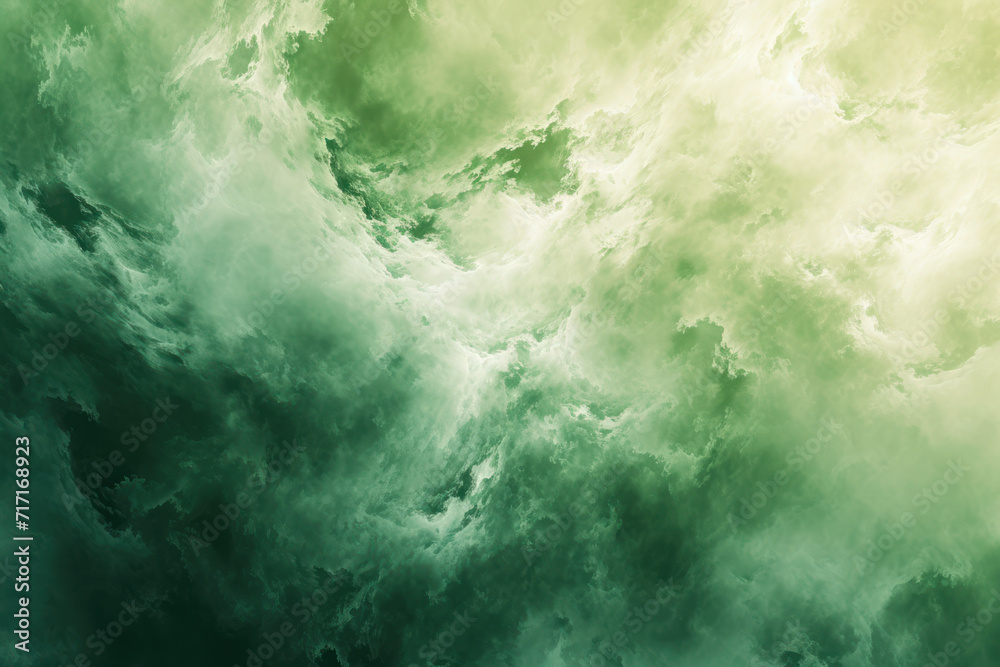 Green Sky Texture Abstract Background