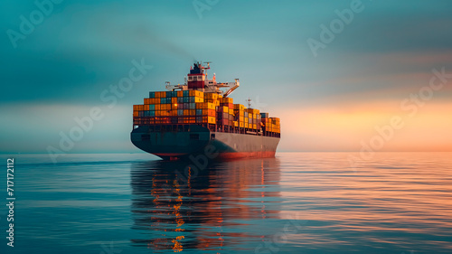 Barco de transporte de mercancías, carguero 