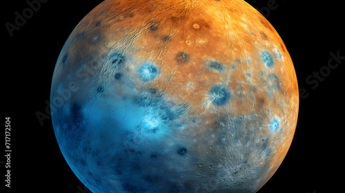 Amazing close-up of the planet Mercury