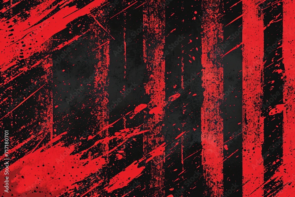 Φωτογραφία Trendy grunge backdrop in black and red, suitable for extreme sportswear, racing, cycling, football, motocross, travel