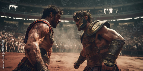 gladiators in the arena