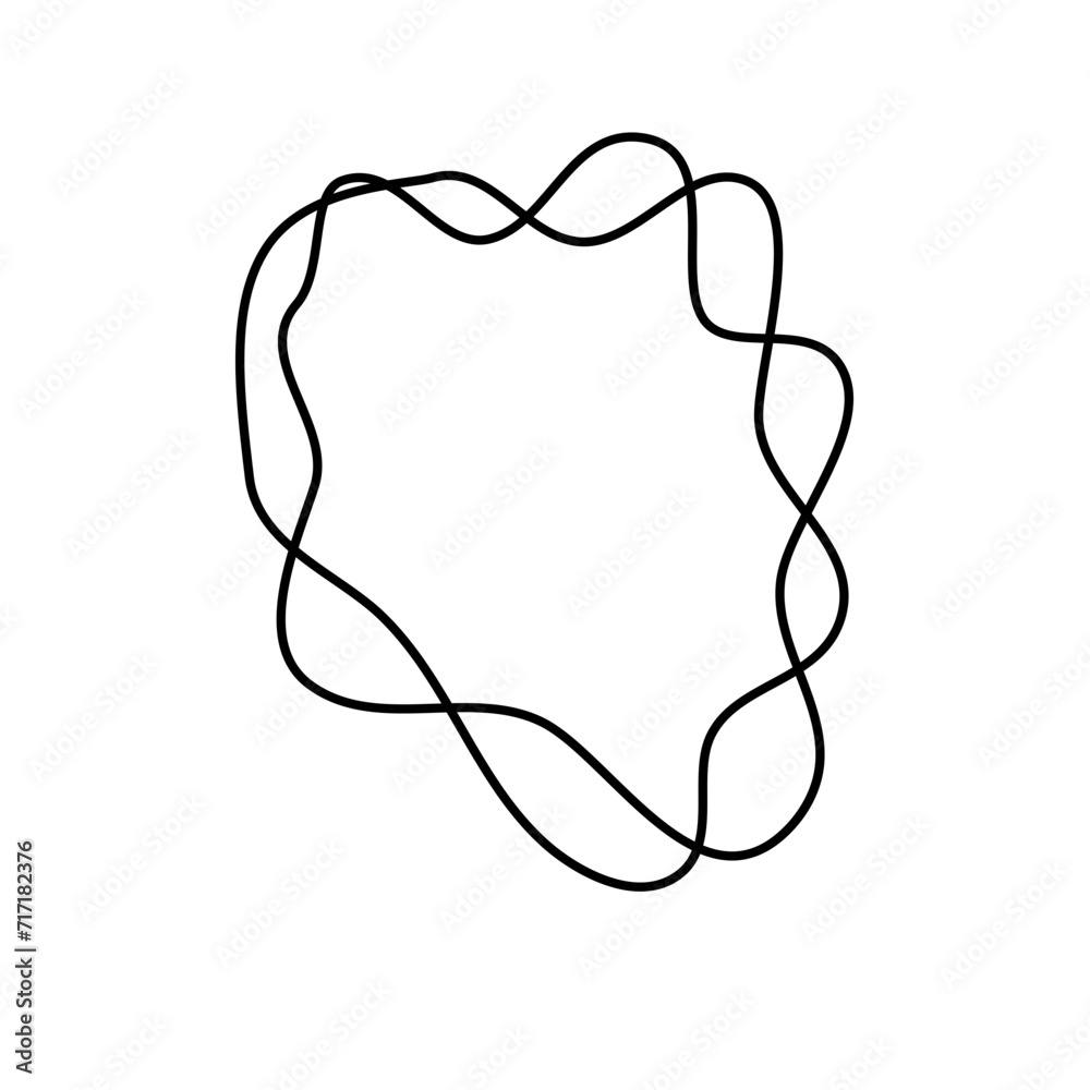 Contour curved line Design Element Contour curved line Design Element