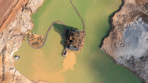 Drone View of Kenmare Resources plc is an established mining company, which operates the Moma Titanium Minerals Mine, located on the north east coast of Mozambique.