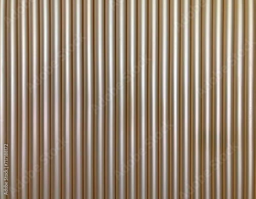 Gold striped background, curved ridges