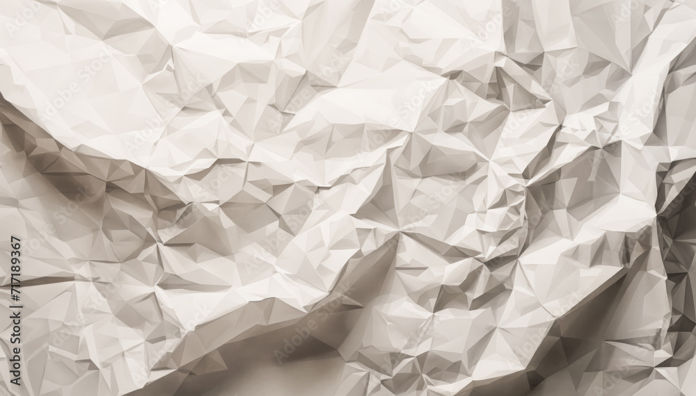 Obraz premium crumpled white paper background