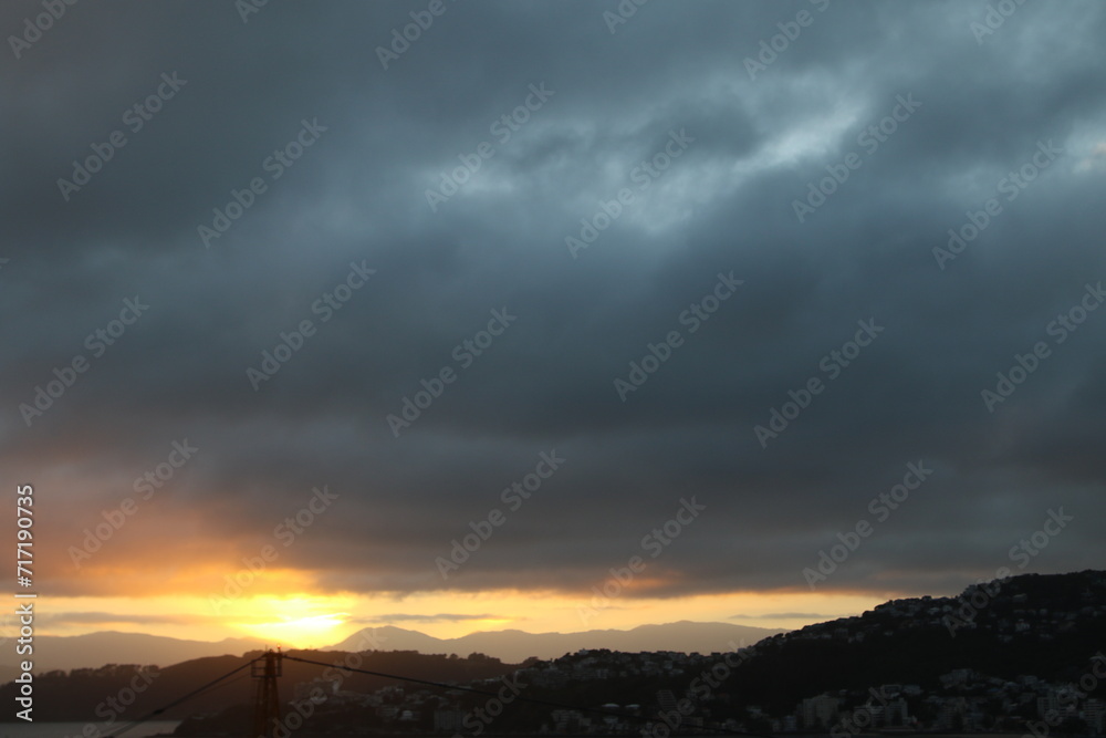 Fototapeta premium Hügellandschaft in Neuseeland