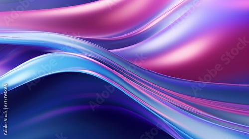 Enigmatic Fusions, Vibrant Hues of a Mystical Purple and Blue Kaleidoscope