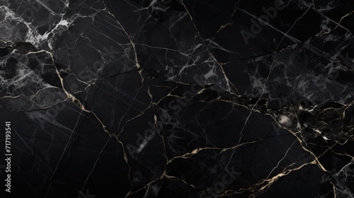 Monochrome Symphony, A Whimsical Dance of Black and White Marble Ripples © Ilugram