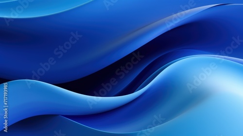 The Enigmatic Dance, A Mesmerizing Close-Up of Azure Waves