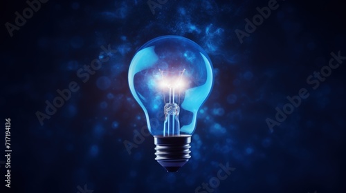 Illuminating Brilliance, Capturing the Radiance of a Luminous Light Bulb