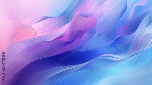 Whimsical Symphony, A Mesmerizing Fusion of Blue, Pink, and White