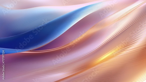 Ethereal Symphony, A Mesmerizing Close-Up of a Blue and Pink Serenade