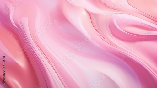 Enchanted Elixir, A Mesmerizing Close-Up of Radiant Pink Liquid