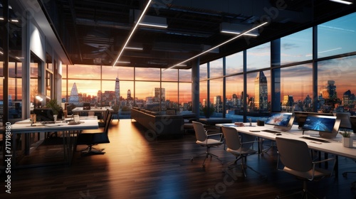 Urban Perspective  Where the Cityscape Inspires Boundless Creativity in the Office