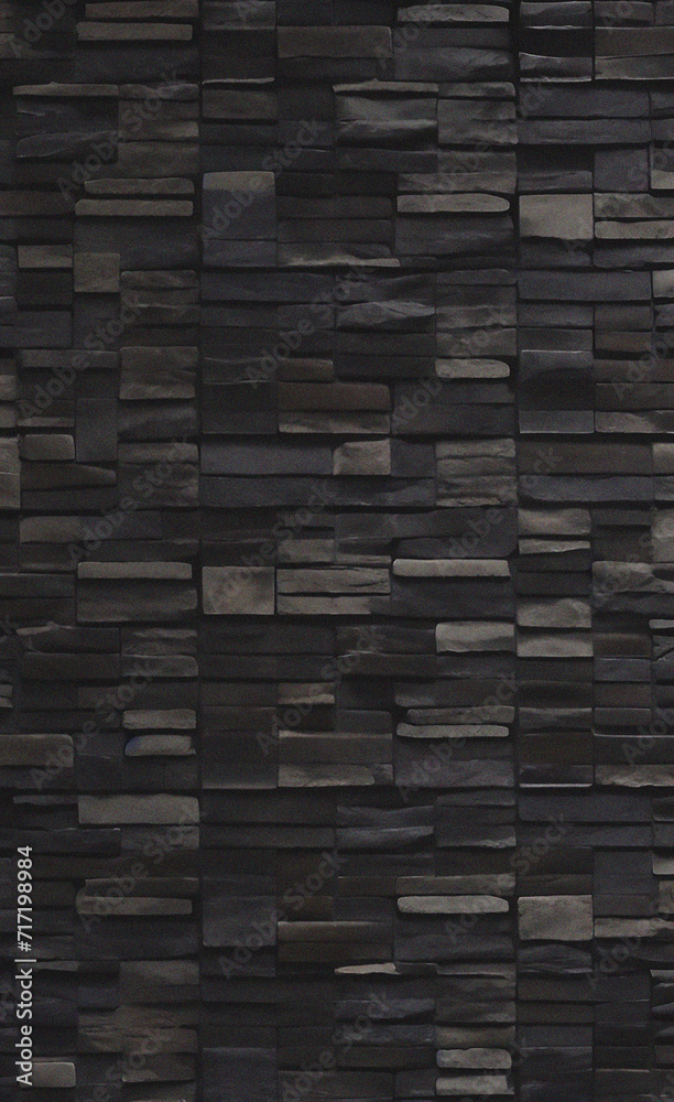 Dark Stonewall background. Black backdrop. Pattern of wall. Minimalist natural design
Dark Stonewall background. Black backdrop. Pattern of wall. Minimalist natural design