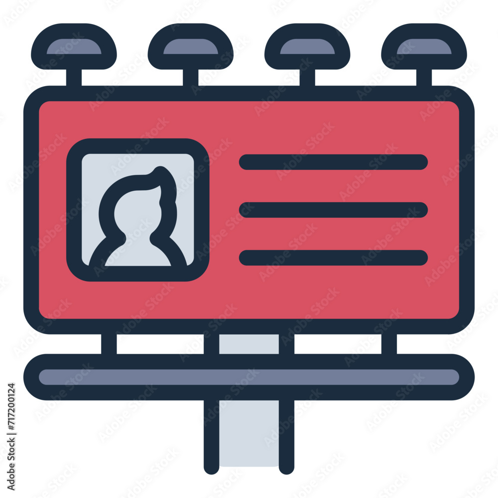 Billboard vote election icon Billboard vote election icon