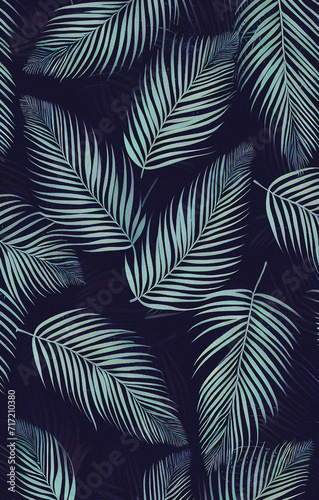 Background with leaves. Colorful illustration. Nature Pattern. Natural backdrop
