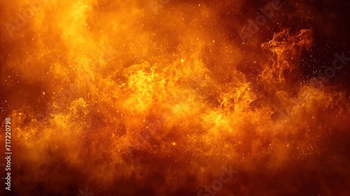 Gradient orange color of fire like abstract background