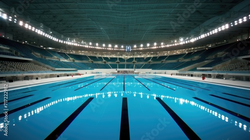 Olympic swimming pool photo