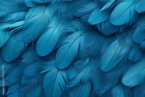 Blue Feathers Background, Blue Feathers Pattern, Feathers background, Feathers Wallpaper, bird feathers pattern, AI Generative © Forhadx5