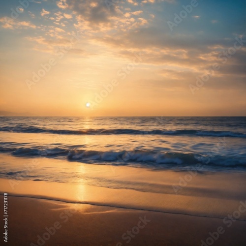 Empty sea and beach background © Wix