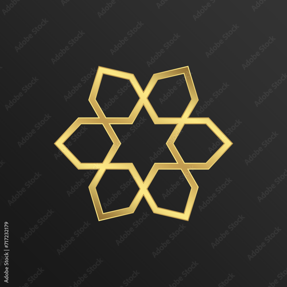 Luxury Gold - Islamic Ornament - Editable Vector : Suitable for Islamic Theme and Other Graphic Related Assets. Luxury Gold - Islamic Ornament - Editable Vector : Suitable for Islamic Theme and Other Graphic Related Assets.