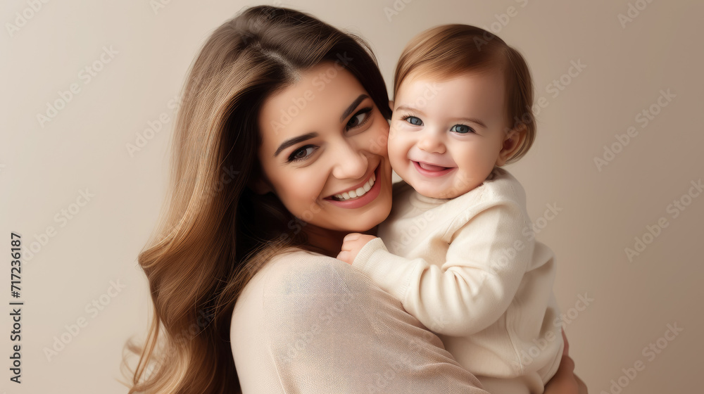 portrait of mother and child, family, mother's day, mommy, baby, love, tenderness, toddler, beautiful smiling woman, kid, children, childhood, hugs, parent, motherhood, female, people portrait of mother and child, family, mother's day, mommy, baby, love, tenderness, toddler, beautiful smiling woman, kid, children, childhood, hugs, parent, motherhood, female, people