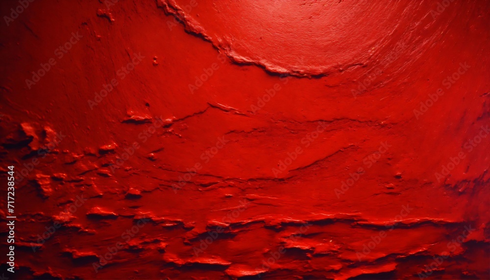 Red paint wall background texture