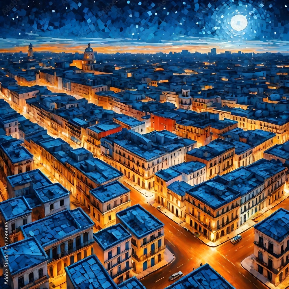 Fototapeta premium nostalgia from the air