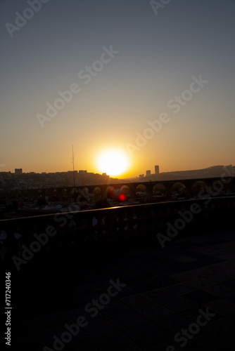 Queretaro is a very beautiful state of Mexico, where there is a viewpoint with a direct view of an aqueduct, where you can see beautiful sunrises