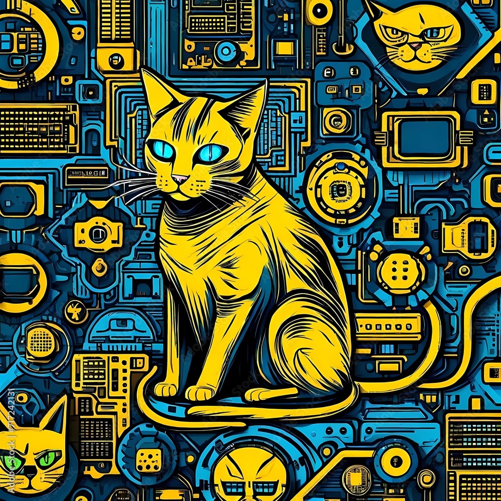 cat illustration cat illustration
