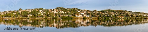 Large lake of Ganzirri - Messina - Sicily - Italy - Place where the bridge over the Strait of Messina should be built photo