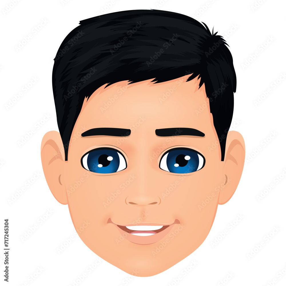 portrait of young boy smile portrait of young boy smile