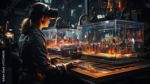Infinite Realms Unveiled: Augmented Reality Training in Industrial Simulations