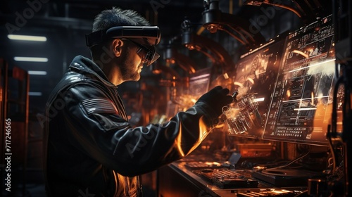 Infinite Realms Unveiled: Augmented Reality Training in Industrial Simulations