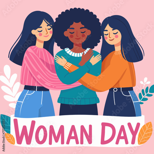 3 WOMEN HUGGING EACH OTHER