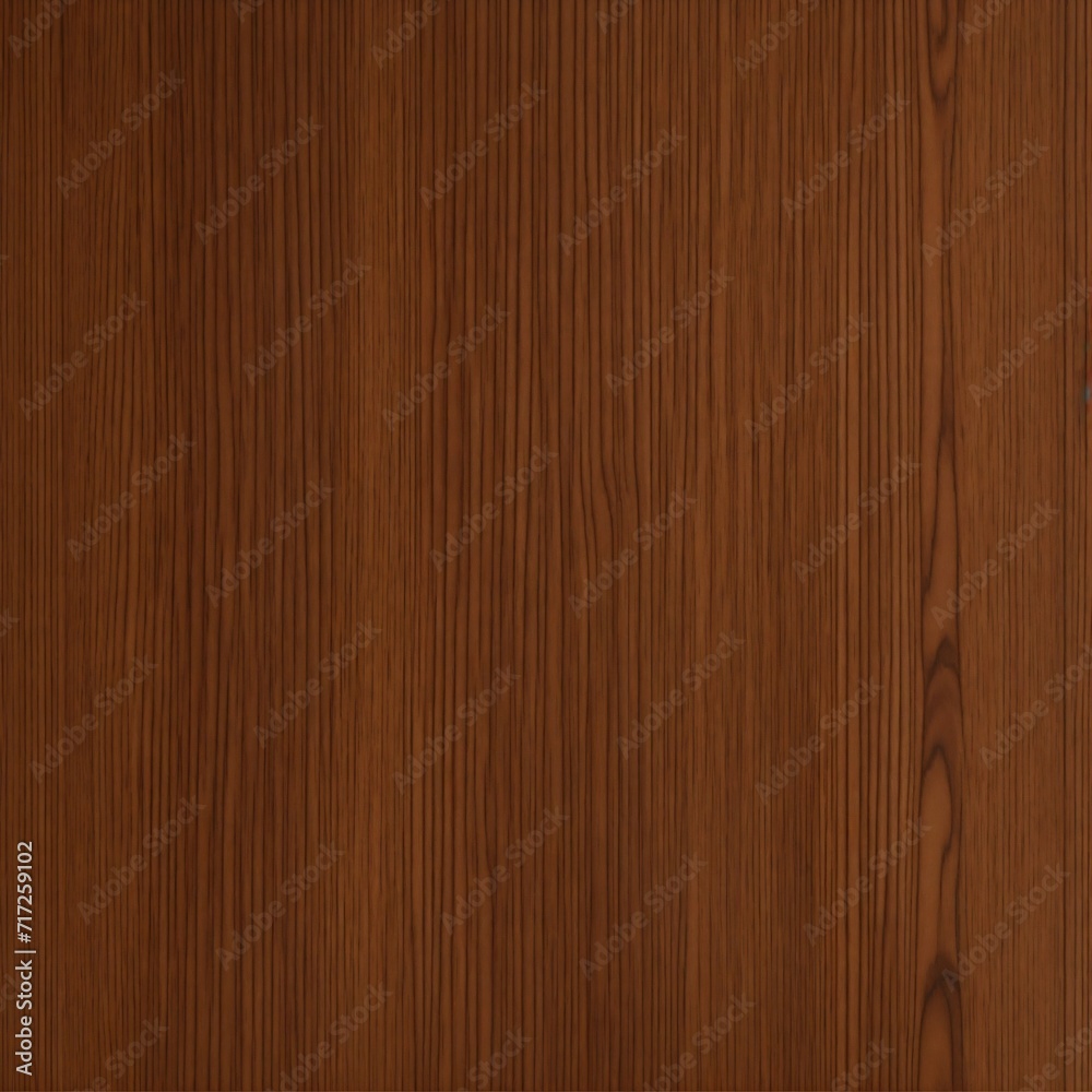 Naklejka premium Dark brown wood table