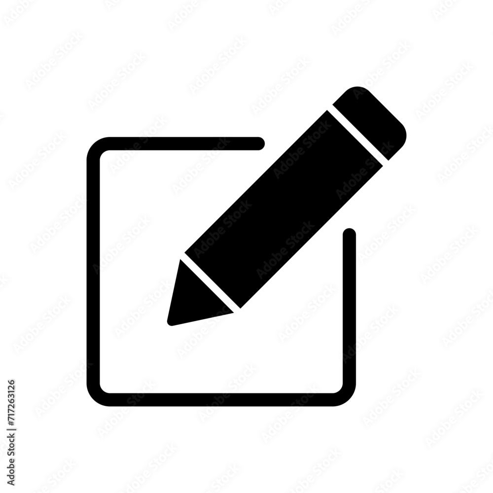 Edit icon vector. edit document icon. edit text icon. pencil. sign up Edit icon vector. edit document icon. edit text icon. pencil. sign up