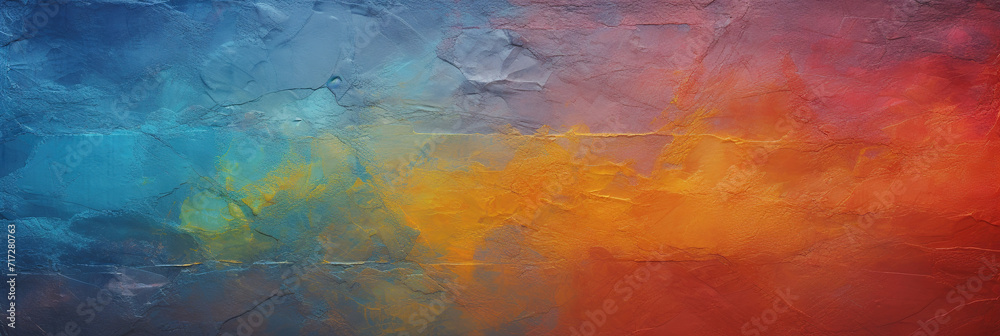 Colorful abstract background. Oil paint on canvas, Modern art, Ai Generated