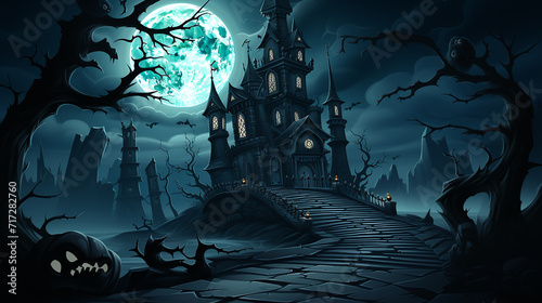 Free_vector_haunted_house_on_a_hill.