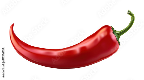Red chili hot pepper png  isolated on white or transparent background hd