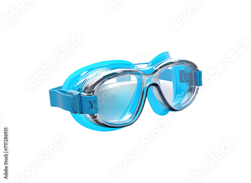 Waterproof Googles isolated on transparent background