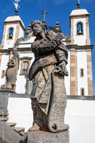 Prophets by Brazilian Sculptor, Aleijadinho. UNESCO World Heritage Site. Congonhas do Campo, Minas Gerais, Brazil photo