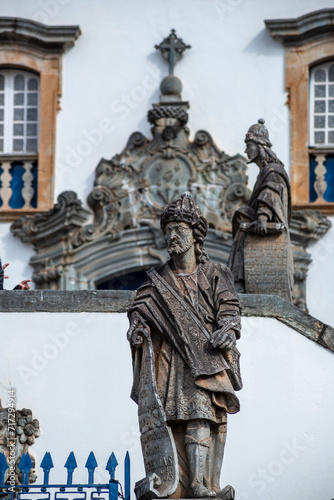 Prophets by Brazilian Sculptor, Aleijadinho. UNESCO World Heritage Site. Congonhas do Campo, Minas Gerais, Brazil photo