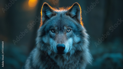wolf in the night © krit