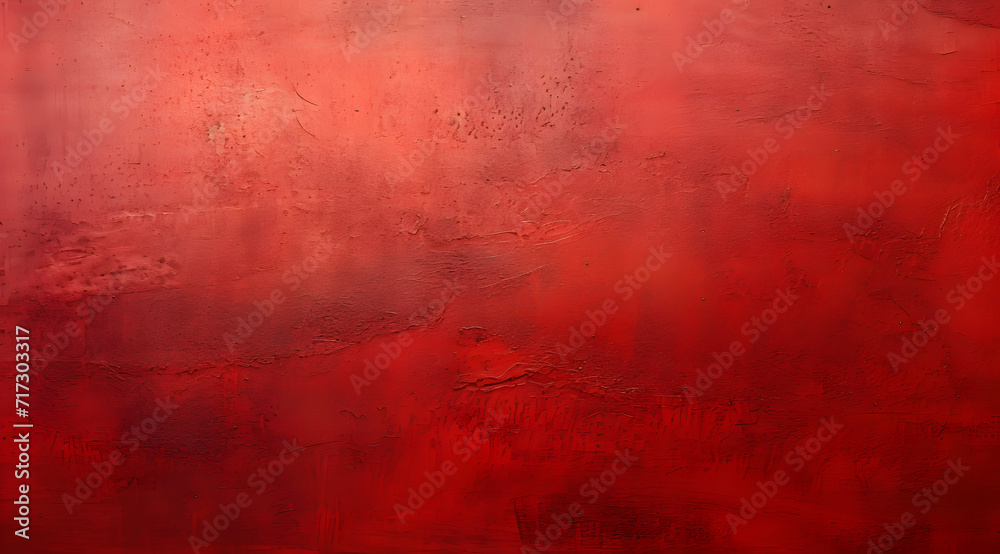 Scarlet Depths: Richly Textured Red Surface Background