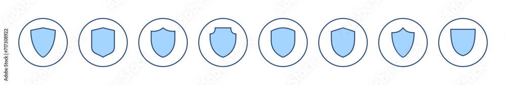 Shield icon vector. Protection icon. Security sign and symbol Shield icon vector. Protection icon. Security sign and symbol